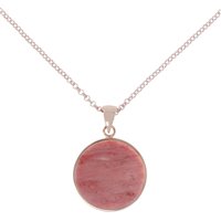 Collana Bronzallure Donna Disco in Lega metallica Pietre dure WSBZ00702RDW - WSBZ00702RDW